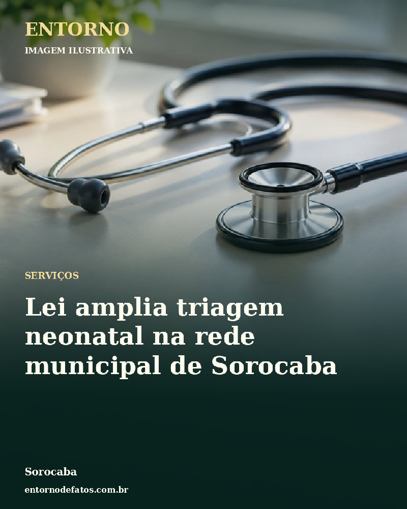 Ilustração gerada por IA sobre: Lei amplia triagem neonatal na rede municipal de Sorocaba
